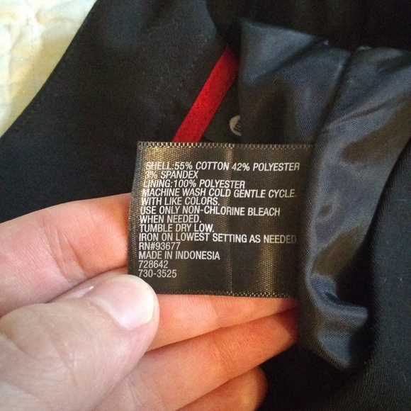 NWOT Worthington silver jacquard pencil skirt women's 10P - Picture 5 of 5